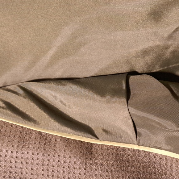 NWT Tanjay size 6  Three button navy green faux Woman's jacket 👌 - Picture 5 of 12